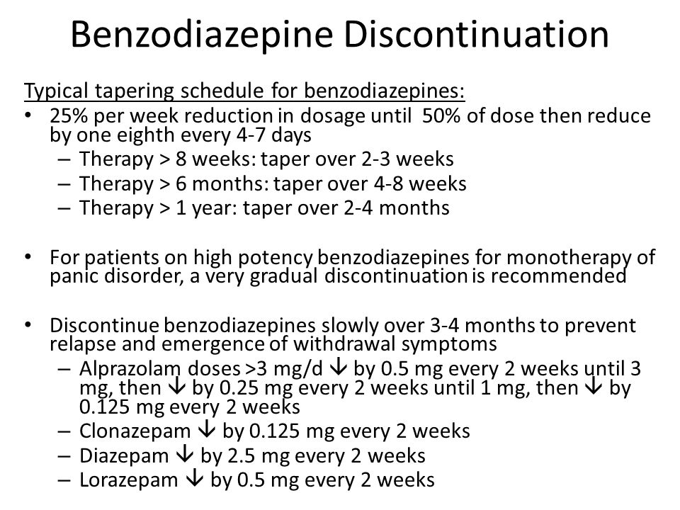 lorazepam withdrawal schedule from clonazepam vs lorazepam